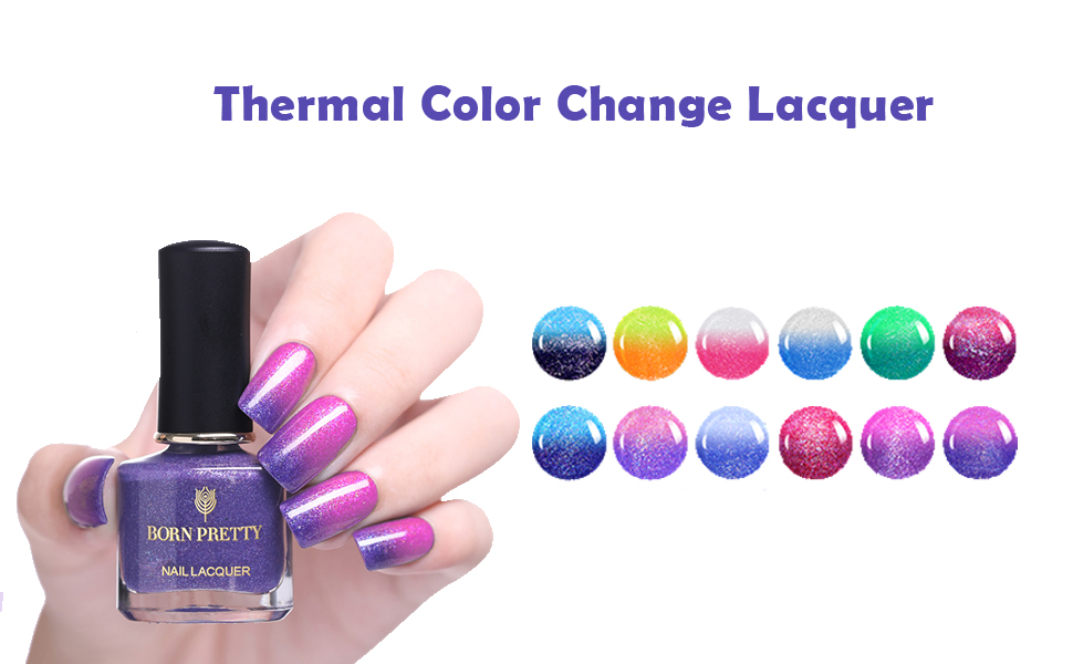 When you want to do nail makeover but don’t know what color to choose, you can try color changing nail paints. Thermal nail polish is a kind of p